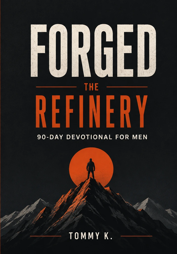 Forged: The Refinery — 90-day devotional for men, by Tommy K.